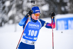 12.02.2021, xkvx, Biathlon IBU World Championships Pokljuka, Sprint Herren, v.l. Niklas Hartweg (Switzerland) in aktion / in action competes