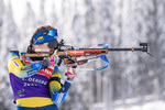 12.02.2021, xkvx, Biathlon IBU World Championships Pokljuka, Training Damen und Herren, v.l. Elvira Oeberg (Sweden)  / 