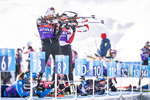 12.02.2021, xkvx, Biathlon IBU World Championships Pokljuka, Training Damen und Herren, v.l. Julia Schwaiger (Austria)  / 