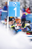 12.02.2021, xkvx, Biathlon IBU World Championships Pokljuka, Training Damen und Herren, v.l. Anais Chevalier-Bouchet (France)  / 