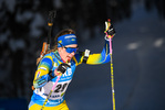13.02.2021, xkvx, Biathlon IBU World Championships Pokljuka, Sprint Damen, v.l. Elvira Oeberg (Sweden) in aktion / in action competes