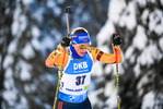 13.02.2021, xkvx, Biathlon IBU World Championships Pokljuka, Sprint Damen, v.l. Vanessa Hinz (Germany) in aktion / in action competes