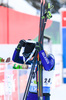 13.02.2021, xkvx, Biathlon IBU World Championships Pokljuka, Sprint Damen, v.l. Hanna Sola (Belarus) bei der Siegerehrung / at the medal ceremony