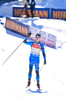 14.02.2021, xkvx, Biathlon IBU World Championships Pokljuka, Verfolgung Herren, v.l. Emilien Jacquelin (France) gewinnt die Goldmedaille / wins the gold medal