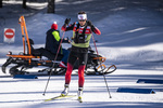 15.02.2021, xkvx, Biathlon IBU World Championships Pokljuka, Training Damen und Herren, v.l. Norway/Norwegian Ski Technican in aktion / in action competes