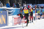 15.02.2021, xkvx, Biathlon IBU World Championships Pokljuka, Training Damen und Herren, v.l. Johannes Dale (Norway) in aktion / in action competes