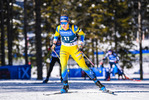 16.02.2021, xkvx, Biathlon IBU World Championships Pokljuka, Einzel Damen, v.l. Elvira Oeberg (Sweden) in aktion / in action competes