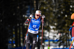 16.02.2021, xkvx, Biathlon IBU World Championships Pokljuka, Einzel Damen, v.l. Julia Schwaiger (Austria) in aktion / in action competes