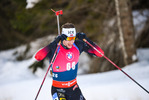 17.02.2021, xkvx, Biathlon IBU World Championships Pokljuka, Einzel Herren, v.l. Sturla Holm Laegreid (Norway) in aktion / in action competes