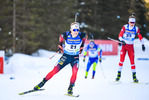 17.02.2021, xkvx, Biathlon IBU World Championships Pokljuka, Einzel Herren, v.l. Johannes Dale (Norway) in aktion / in action competes