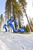 18.02.2021, xkvx, Biathlon IBU World Championships Pokljuka, Single Mixed Relay, v.l. Lukas Hofer (Italy)Lukas Hofer (Italy) in aktion / in action competes