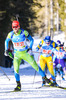 18.02.2021, xkvx, Biathlon IBU World Championships Pokljuka, Single Mixed Relay, v.l. Jakov Fak (Slovenia) in aktion / in action competes