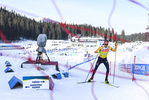19.02.2021, xkvx, Biathlon IBU World Championships Pokljuka, Training Damen und Herren, v.l. Johannes Kuehn (Germany)  / 
