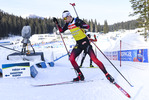 19.02.2021, xkvx, Biathlon IBU World Championships Pokljuka, Training Damen und Herren, v.l. Sturla Holm Laegreid (Norway)  / 