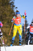 20.02.2021, xkvx, Biathlon IBU World Championships Pokljuka, Staffel Damen, v.l. Johanna Skottheim (Sweden) in aktion / in action competes