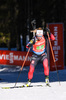 20.02.2021, xkvx, Biathlon IBU World Championships Pokljuka, Staffel Damen, v.l. Tiril Eckhoff (Norway) in aktion / in action competes