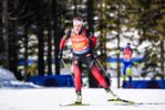 20.02.2021, xkvx, Biathlon IBU World Championships Pokljuka, Staffel Damen, v.l. Ida Lien (Norway) in aktion / in action competes