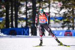 20.02.2021, xkvx, Biathlon IBU World Championships Pokljuka, Staffel Damen, v.l. Lisa Theresa Hauser (Austria) in aktion / in action competes