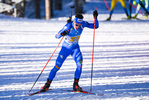 20.02.2021, xkvx, Biathlon IBU World Championships Pokljuka, Staffel Herren, v.l. Tommaso Giacomel (Italy)  / 