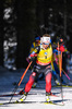 21.02.2021, xkvx, Biathlon IBU World Championships Pokljuka, Massenstart Damen, v.l. Tiril Eckhoff (Norway) in aktion / in action competes