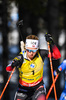 21.02.2021, xkvx, Biathlon IBU World Championships Pokljuka, Massenstart Damen, v.l. Tiril Eckhoff (Norway) in aktion / in action competes