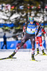 21.02.2021, xkvx, Biathlon IBU World Championships Pokljuka, Massenstart Damen, v.l. Lisa Theresa Hauser (Austria) in aktion / in action competes
