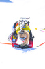 21.02.2021, xkvx, Biathlon IBU World Championships Pokljuka, Massenstart Damen, v.l. Tiril Eckhoff (Norway) im Ziel / in the finish