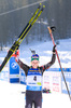 21.02.2021, xkvx, Biathlon IBU World Championships Pokljuka, Massenstart Damen, v.l. Lisa Theresa Hauser (Austria) im Ziel / in the finish