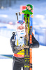 21.02.2021, xkvx, Biathlon IBU World Championships Pokljuka, Massenstart Damen, v.l. Tiril Eckhoff (Norway) nach der Siegerehrung / after the medal ceremony