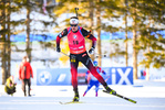 21.02.2021, xkvx, Biathlon IBU World Championships Pokljuka, Massenstart Herren, v.l. Tarjei Boe (Norway) in aktion / in action competes