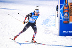 21.02.2021, xkvx, Biathlon IBU World Championships Pokljuka, Massenstart Herren, v.l. Simon Eder (Austria) in aktion / in action competes