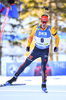 21.02.2021, xkvx, Biathlon IBU World Championships Pokljuka, Massenstart Herren, v.l. Arnd Peiffer (Germany) in aktion / in action competes