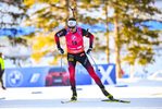 21.02.2021, xkvx, Biathlon IBU World Championships Pokljuka, Massenstart Herren, v.l. Tarjei Boe (Norway) in aktion / in action competes