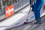 24.02.2021, xkvx, Nordic World Championships Oberstdorf, v.l.  Viessmann Werbung / Viessmann Advertising