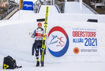 24.02.2021, xkvx, Nordic World Championships Oberstdorf, v.l. Markus Eisenbichler (Germany)  / 