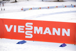 26.02.2021, xkvx, Nordic World Championships Oberstdorf, v.l. Viessmann Werbung / Viessmann Advertising
