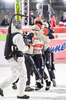 28.02.2021, xkvx, Nordic World Championships Oberstdorf, v.l. Markus Eisenbichler (Germany), Katharina Althaus (Germany), Anna Rupprecht (Germany) und Karl Geiger (Germany)  / 