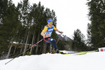 03.03.2021, xkvx, Nordic World Championships Oberstdorf, v.l. Jonas Dobler of Germany in Aktion / in action competes