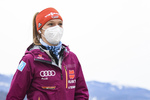 03.03.2021, xkvx, Nordic World Championships Oberstdorf, v.l. Katharina Althaus of Germany schaut / looks on