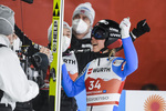 03.03.2021, xkvx, Nordic World Championships Oberstdorf, v.l. Maren Lundby of Norway jubelt / celebrates