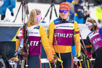 09.03.2020, xkvx, Biathlon IBU Cup Obertilliach, Training Herren und Damen, v.l. Stefanie Scherer (Germany) und Lisa Spark (Germany)  / 