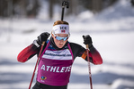 09.03.2020, xkvx, Biathlon IBU Cup Obertilliach, Training Herren und Damen, v.l. Aasne Skrede (Norway)  / 