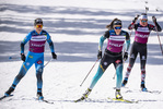 09.03.2020, xkvx, Biathlon IBU Cup Obertilliach, Training Herren und Damen, v.l. Sophie Chauveau (France) und Camille Bened (France)  / 