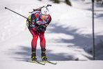10.03.2020, xkvx, Biathlon IBU Cup Obertilliach, Einzel Herren, v.l. Haavard Gutuboe Bogetveit (Norway)  / 