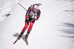 10.03.2020, xkvx, Biathlon IBU Cup Obertilliach, Einzel Herren, v.l. Aleksander Fjeld Andersen (Norway)  / 
