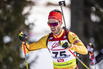 10.03.2020, xkvx, Biathlon IBU Cup Obertilliach, Einzel Herren, v.l. Johannes Werner Donhauser (Germany)  / 