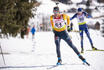10.03.2020, xkvx, Biathlon IBU Cup Obertilliach, Einzel Herren, v.l. Dominic Schmuck (Germany)  / 