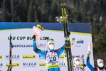 10.03.2020, xkvx, Biathlon IBU Cup Obertilliach, Einzel Herren, v.l. Hugo Rivail (France)  / 