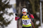 10.03.2020, xkvx, Biathlon IBU Cup Obertilliach, Einzel Damen, v.l. Marthe Krakstad Johansen (Norway)  / 