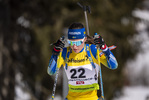 10.03.2020, xkvx, Biathlon IBU Cup Obertilliach, Einzel Damen, v.l. Ella Halvarsson (Sweden)  / 